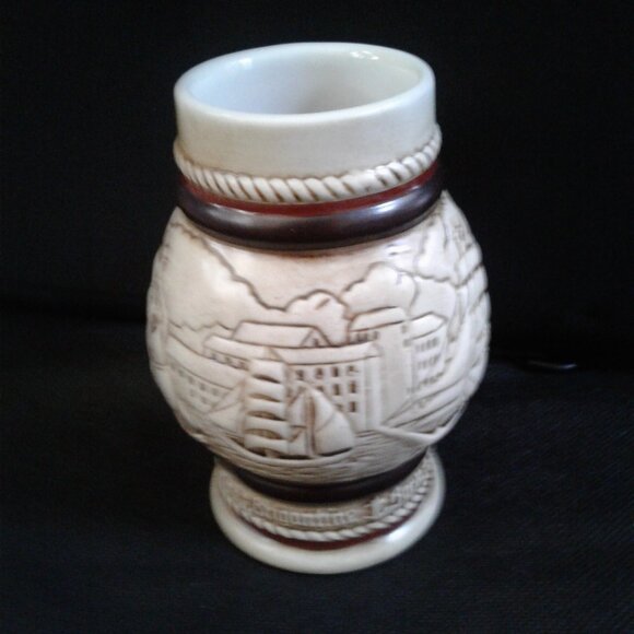 Avon-Vintage Small Sailing Beer Mug Handcrafted Brazil C46043 Limited Edit- 1983 - Picture 2 of 4